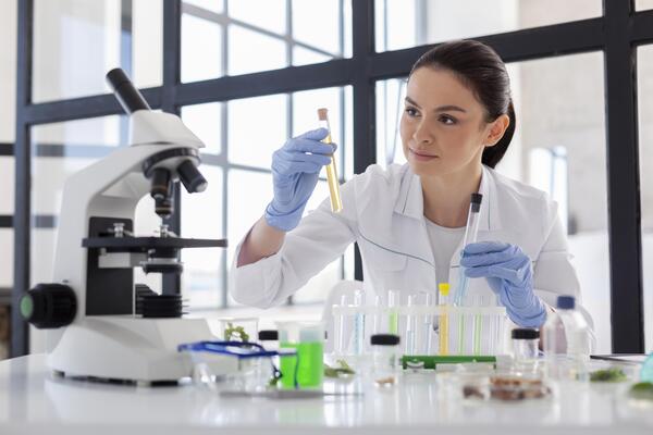 Faculty and staff at IPIMS Medical College laboratory